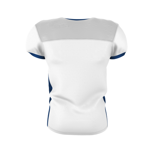 Badger Sport Adult Elusive Football Jersey (A00173-028806), Color 'White/Royal'